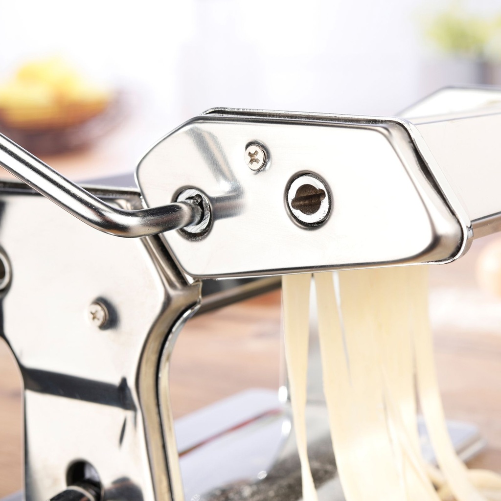 Edelstahl Nudelmaschine Pasta Tagliatelle Maschine – Galeriebild 5, Artikelnummer 7341