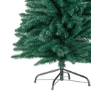 Schmaler künstlicher Weihnachtsbaum 180 cm mit Metallständer grün – Galeriebild 3, Artikelnummer 18286