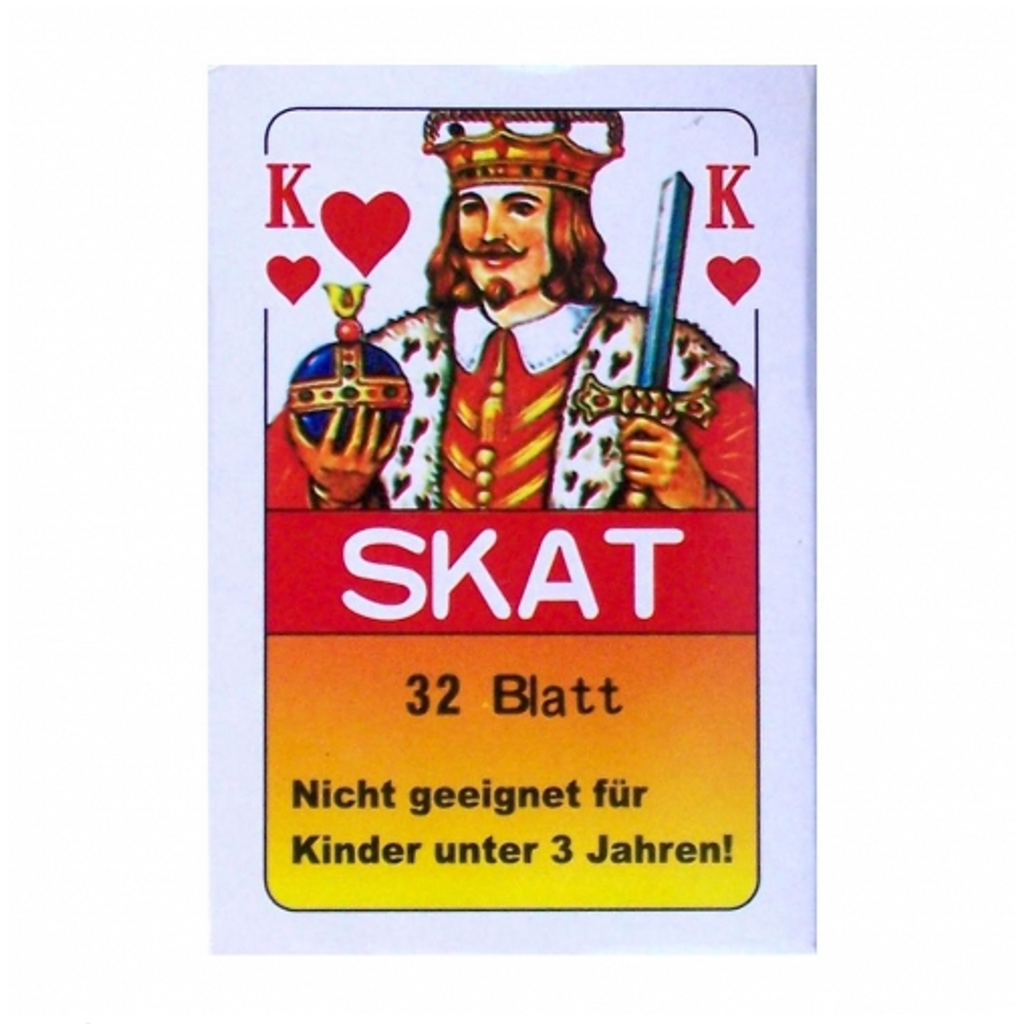 36er Set Skatkarten französisches Blatt 32 Spielkarten Kartenset