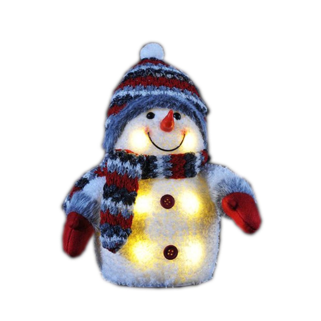 2er Deko Schneemann Set Weihnachtsdeko Figur – Galeriebild 1, Artikelnummer 13014