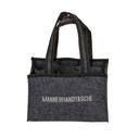 Flaschentasche Grau Filz 6 Fächer Männerhandtasche Tragetasche – Galeriebild 1, Artikelnummer 18098