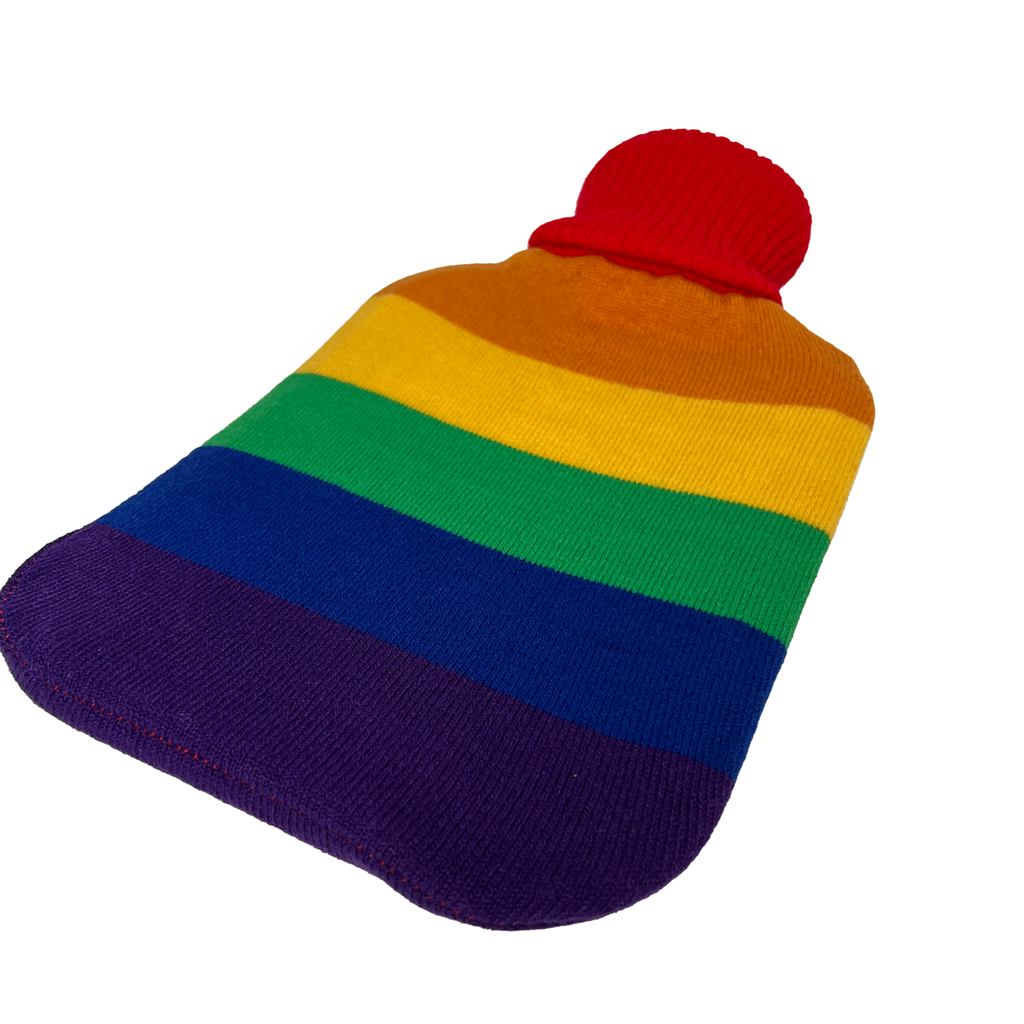 Wärmflasche mit Pride-Regenbogenbezug – 2 Liter, weich & wärmend – Galeriebild 4, Artikelnummer 17984