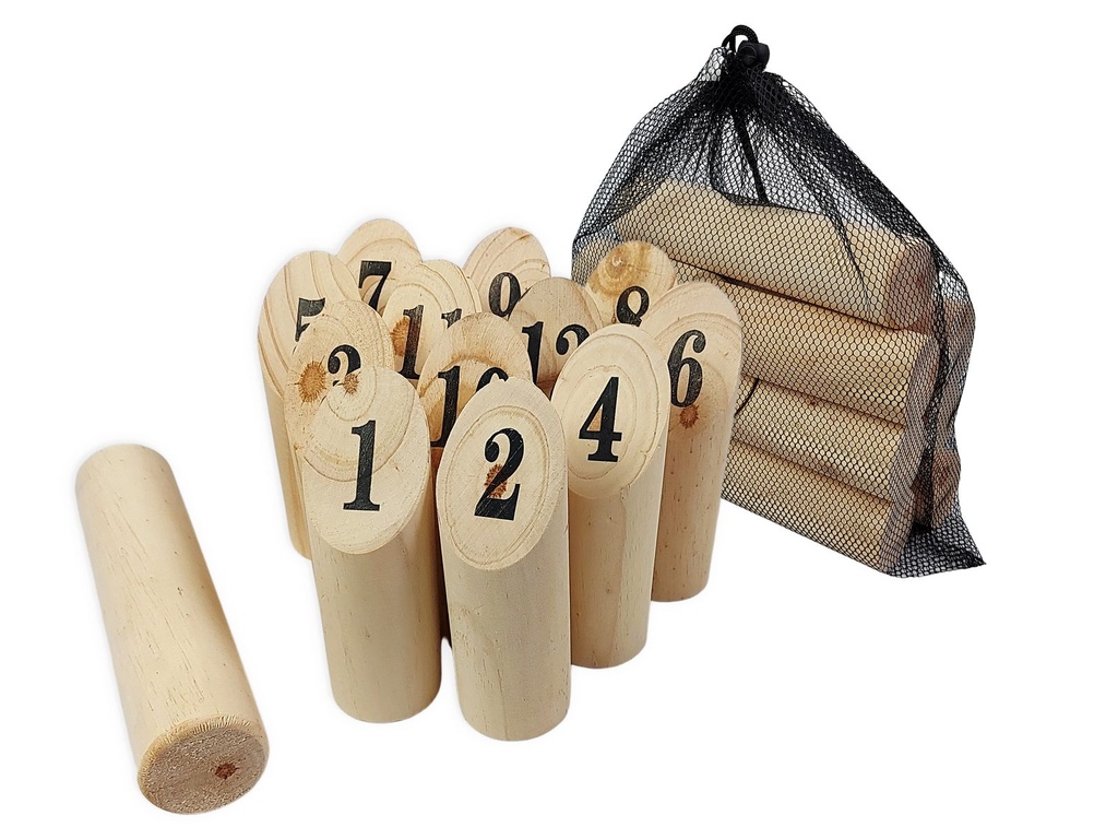 Finn Kubb Spiel Holzwurfspiel bis zu 6 Spieler – Galeriebild 1, Artikelnummer 15836