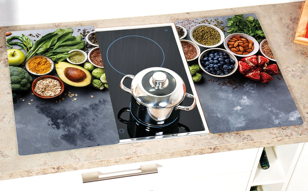 Multi-Glasschneideplatte 2er Pack,Glas: Healthy Kitchen – Galeriebild 1, Artikelnummer 17253