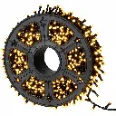 1000 LED Lichter auf Kunststoffrad für den Aussengebrauch, warmweiß – Galeriebild 1, Artikelnummer 18520