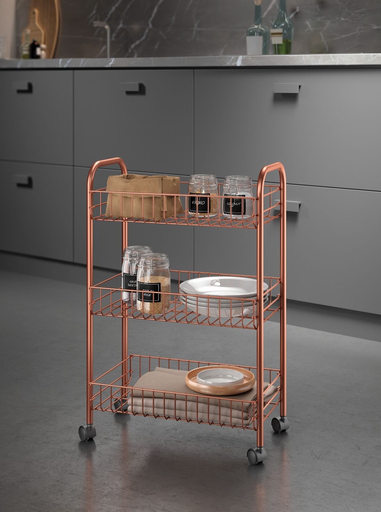 3-Etagen Allzweckwagen Küchenwagen – Galeriebild 2, Artikelnummer 12766