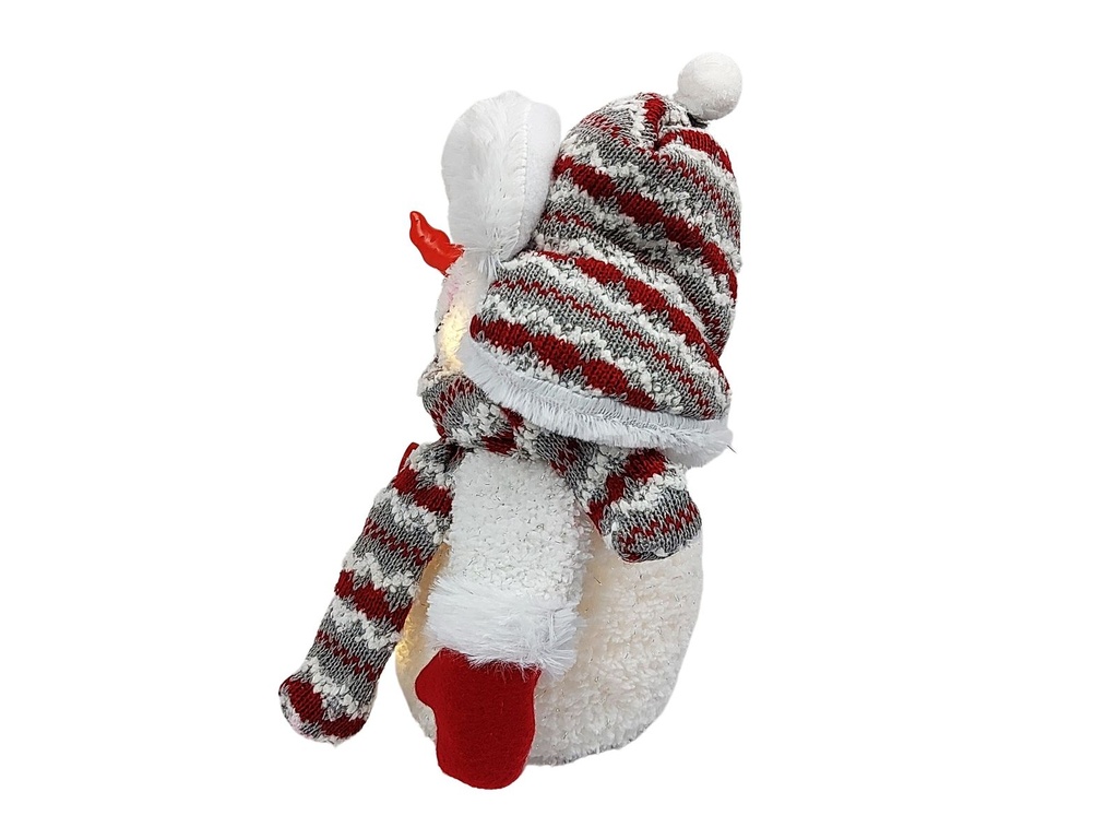 LED Deko Schneemann Beleuchtet mit Mütze, Schal und Handschuhe – Galeriebild 4, Artikelnummer 16038