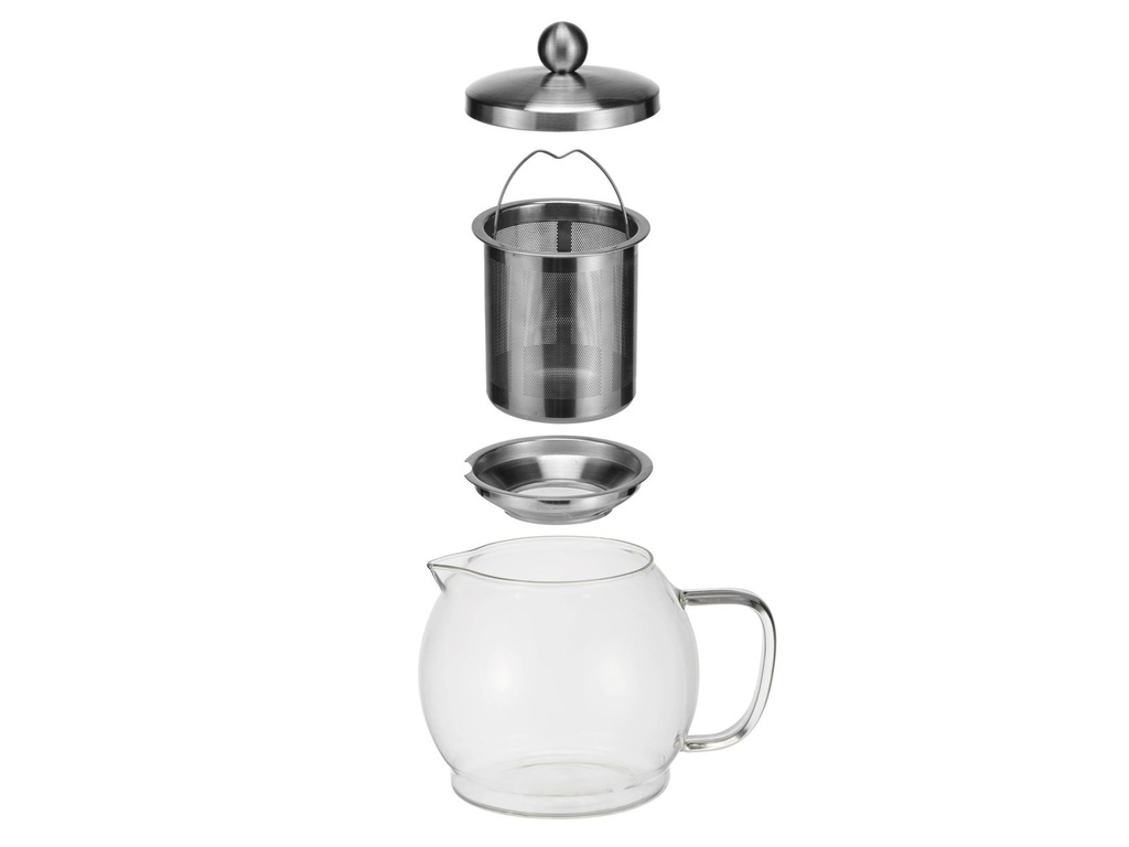 Teekanne Glas mit Stövchen 1,2l – Galeriebild 4, Artikelnummer 13586