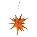 LED Weihnachtsstern orange, für d. Außengebrauch, ca. Ø 56 cm – Galeriebild 1, Artikelnummer 18505
