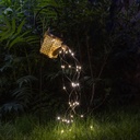 LED Solar Giesskanne Gartenlichterkette, Metall – Galeriebild 3, Artikelnummer 16204