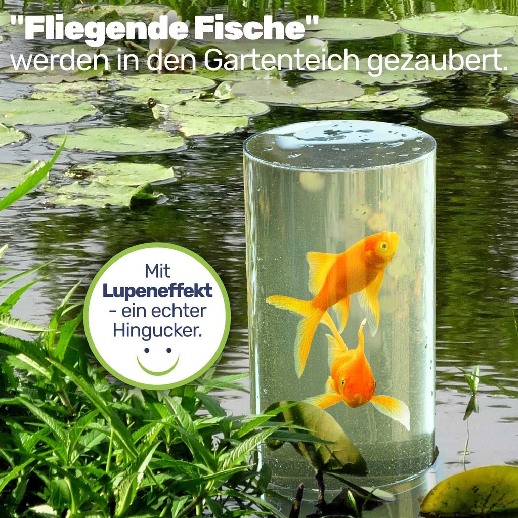 Fischsäule für den Gartenteich Fischturm 67,5 cm Teichsäule Fischrohr​ – Galeriebild 3, Artikelnummer 17286