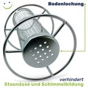 Edelstahl Vogelfutterstation Futterspender 2er Set – Galeriebild 7, Artikelnummer 15519