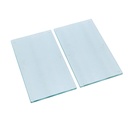 Zeller 2-tlg. Schneideplatten Herdabdeckplatten Silikonfüße – Galeriebild 2, Artikelnummer 17015