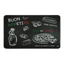 Frühstücksbrettchen Melamin mit Gummifüßen Motiv Ristorante 23x14 cm – Galeriebild 4, Artikelnummer 18237