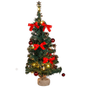 Christbaum dekoriert Weihnachtsbaum Tannenbaum künstlich grün 75cm – Galeriebild 3, Artikelnummer 7998