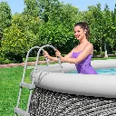 Bestway Pool-Leiter (58430) 2 Stufen - Für Pools bis 84cm  Höhe – Galeriebild 1, Artikelnummer 8915