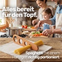 Spaghettimaß aus Kirschholz Spaghetti Portionierer mit 4 Löchern – Galeriebild 3, Artikelnummer 1800