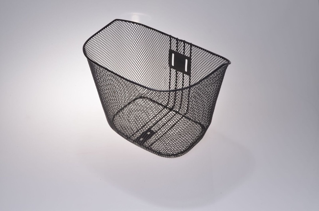 Lenkerkorb Metallkorb Fahrrad Schwarz 23L – Galeriebild 1, Artikelnummer 9859