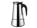 Edelstahl Espressokocher 6 Tassen Mokkakanne Induktion Sicherheitsventil 300 ml – Galeriebild 1, Artikelnummer 15523