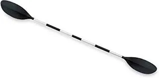 INTEX Doppelpaddel Paddel Kajak Alu 218 cm zerlegbar Schwarz Bootspaddel, Artikelnummer 18472