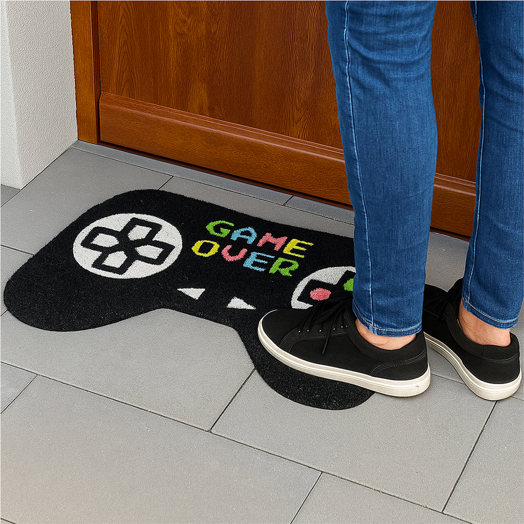 Fußmatte Game Over im Controller Design 60 x 39 cm – Galeriebild 3, Artikelnummer 18308