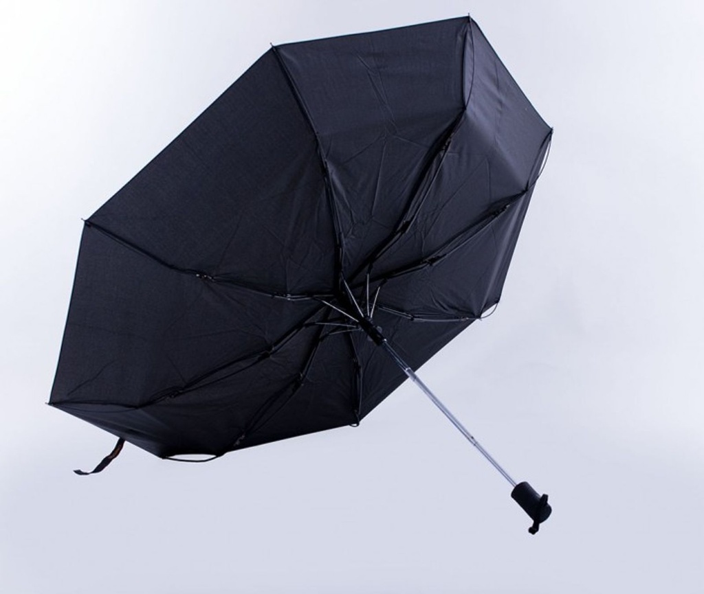 Automatik Teleskop Taschenschirm Regenschirm Schirm stabil - Schwarz – Galeriebild 2, Artikelnummer 2292
