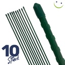 Pflanzstab Rankhilfe Stahl mit Kunststoff Ummantelung grün 120 cm – Galeriebild 1