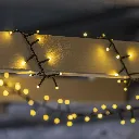 1000 LED Lichter auf Kunststoffrad für den Aussengebrauch, warmweiß – Galeriebild 1, Artikelnummer 18520