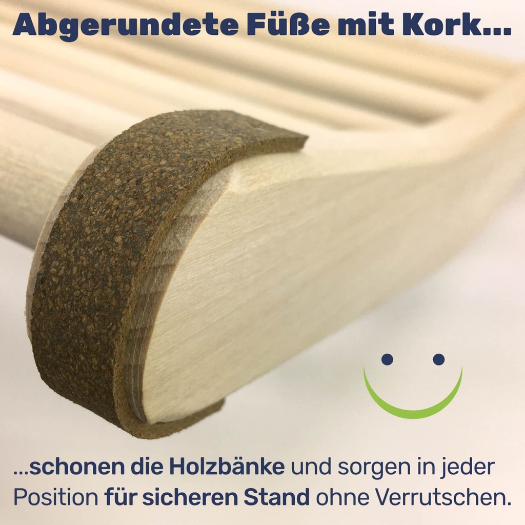 Rückenlehne ergonomische S-Form Sauna Saunazubehör Holz – Galeriebild 5, Artikelnummer 1509