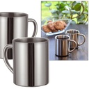 Edelstahl Trinkbecher Thermobecher Doppelwandig 2er Set – Galeriebild 1, Artikelnummer 3587