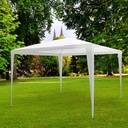 Pavillon 3x3m ohne Seitenwände weiß – Galeriebild 1, Artikelnummer 15871