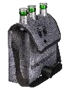 Graue Umhängetasche, Männerhandtasche – Galeriebild 1, Artikelnummer 18403
