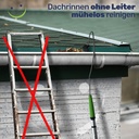 Dachrinnenreiniger mit Teleskopstiel Gesamtlänge von 252 cm – Galeriebild 4, Artikelnummer 17232