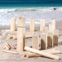 Strand Kubb Nordisches Wurfspiel Holz – Galeriebild 2, Artikelnummer 9536