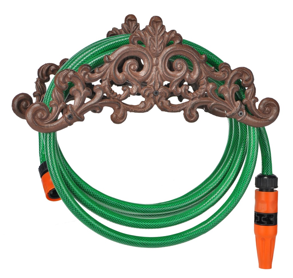 Gartenschlauchhalter aus Gusseisen Schlauchhalter Antik Design – Galeriebild 1, Artikelnummer 2756