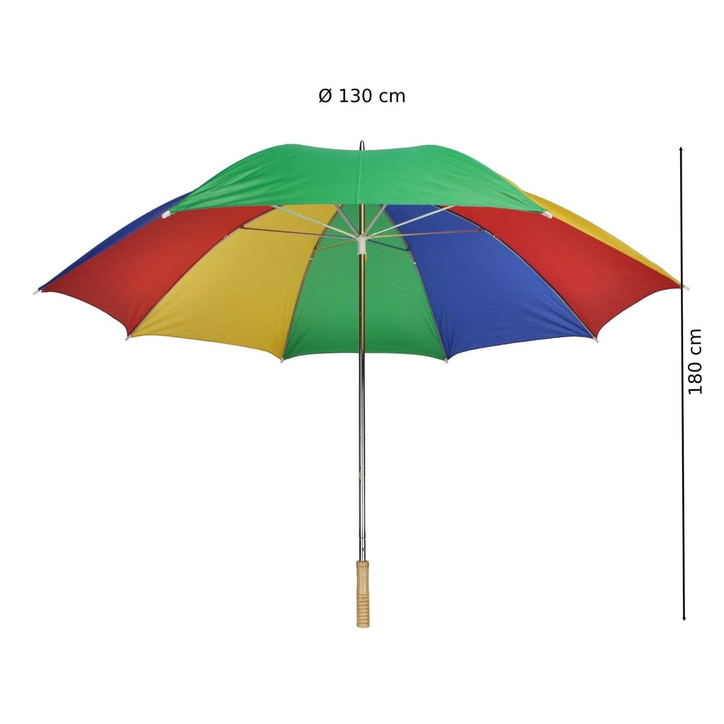Sonnenschirm Strandschirm Gartenschirm Schirm Regenschirm XXL ø130cm – Galeriebild 3, Artikelnummer 7610