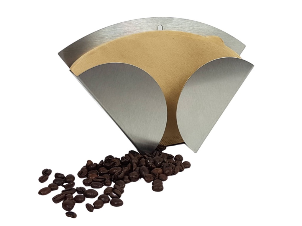 Edelstahl Kaffeefilterhalter Filterhalter Kaffee Filter – Galeriebild 5, Artikelnummer 15139