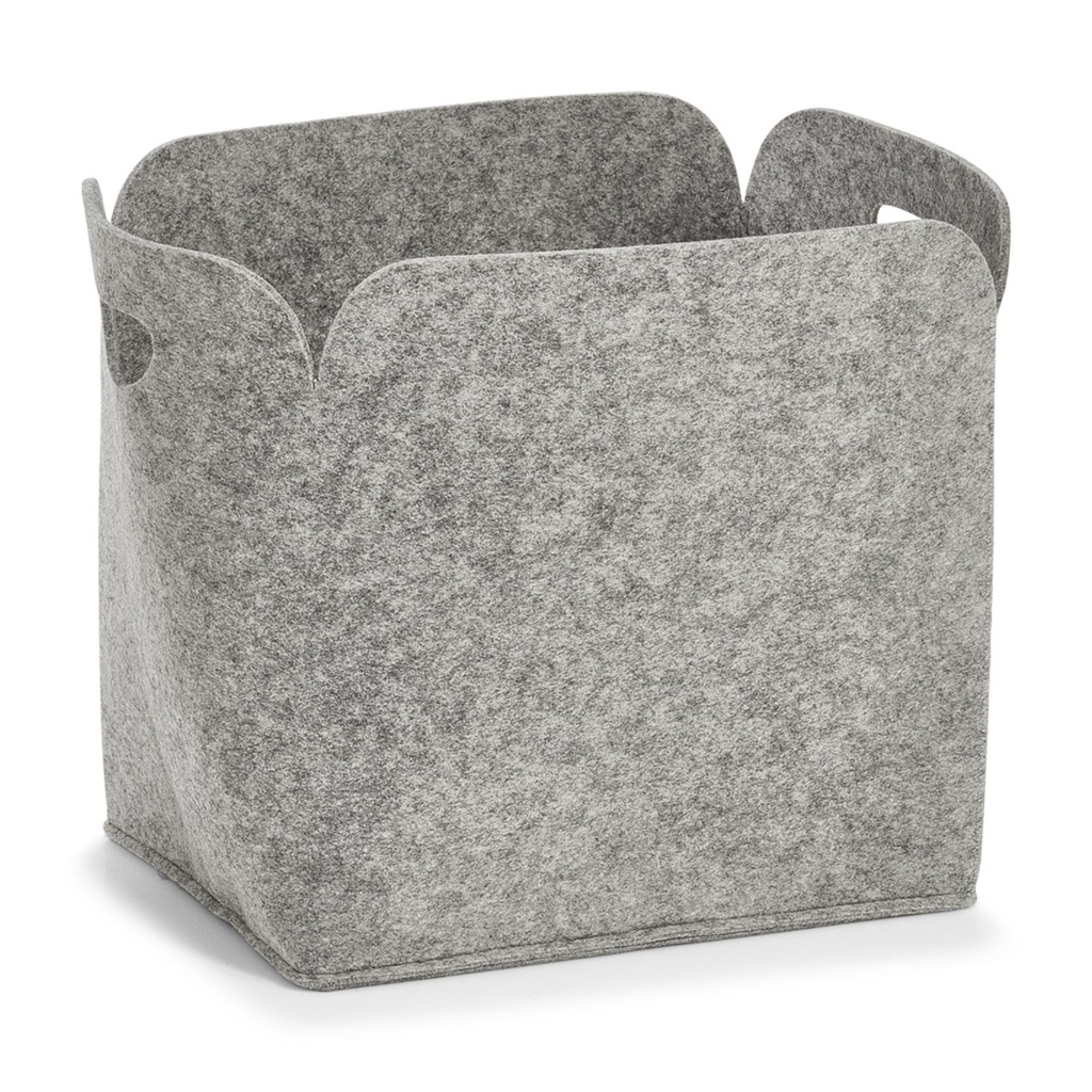Zeller Filz Kaminholztasche 36x28x36 cm