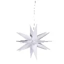 LED Weihnachtsstern weiß - für den Außengebrauch, ca. Ø 56 cm – Galeriebild 1, Artikelnummer 18507