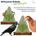Pflanzenhut Pflanzenschutz Pflanzen Pflanzhilfe Gartenglocken Set – Galeriebild 5, Artikelnummer 17044