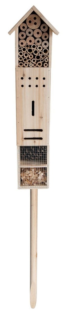 Insektenhotel Kiefer/Bambus ca. 118 cm