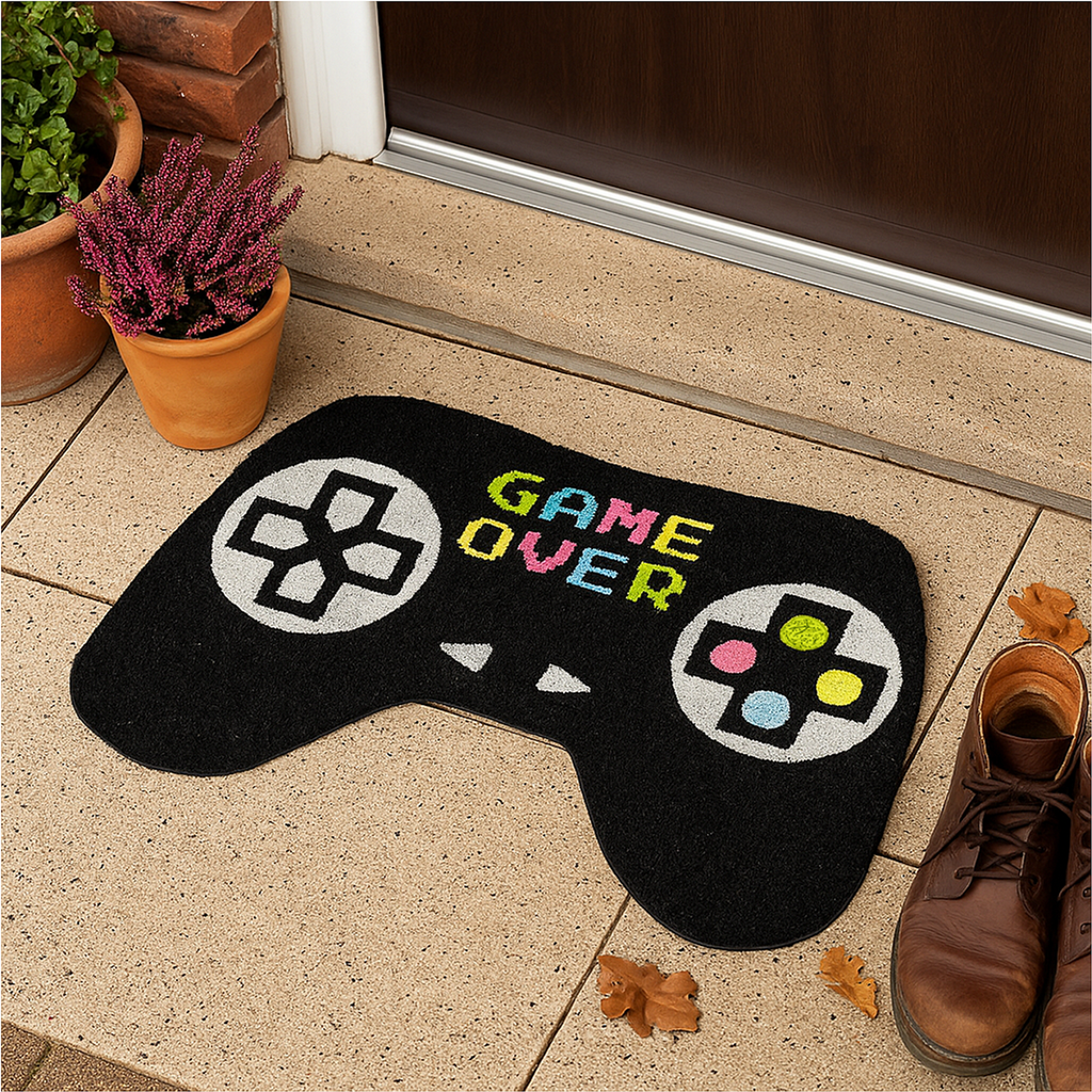 Fußmatte Game Over im Controller Design 60 x 39 cm – Galeriebild 4, Artikelnummer 18308