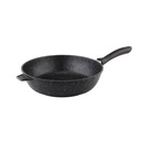 Aluguss Pfanne Ø28cm Induktion Granitoptik – Galeriebild 3, Artikelnummer 3179