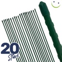 Pflanzstab Rankhilfe Stahl mit Kunststoff Ummantelung grün 120 cm – Galeriebild 2