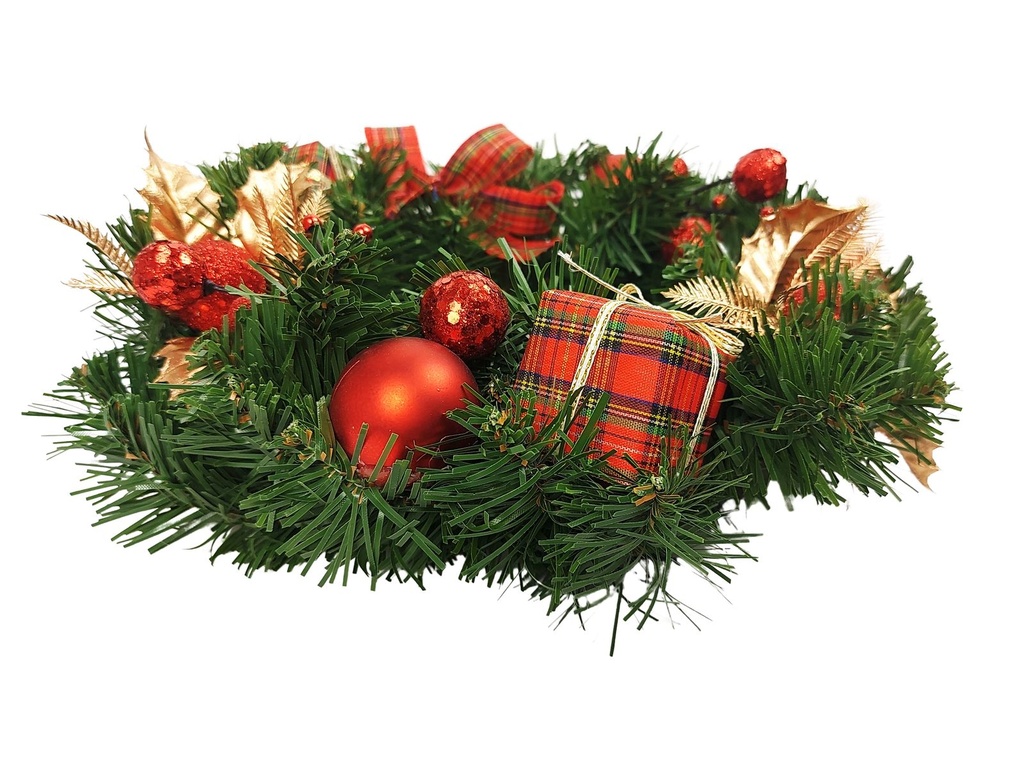 Adventskranz Ø30cm Kunstkranz – Galeriebild 1, Artikelnummer 16000
