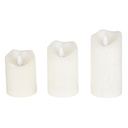 3er Set Flammenlose LED Kerzen ohne echte Flamme mit Timerfunktion – Galeriebild 3, Artikelnummer 15388