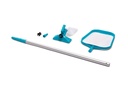 Pool-Reinigungsset Pool Reiniger Kescher Teleskopstange Bodensauger