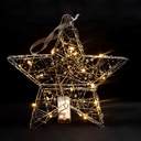 20 LED Weihnachtsstern Adventsstern Weihnachtsbeleuchtung – Galeriebild 1, Artikelnummer 13040