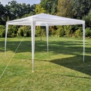 Pavillon 3x3m ohne Seitenwände weiß – Galeriebild 2, Artikelnummer 15871