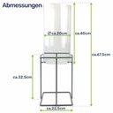Fischsäule für den Gartenteich Fischturm 67,5 cm Teichsäule Fischrohr​ – Galeriebild 6, Artikelnummer 17286